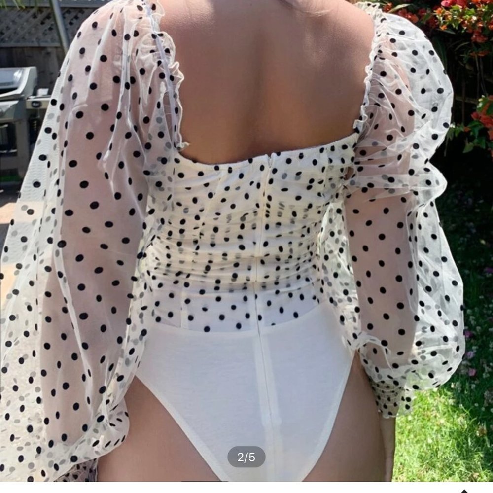 Polka Dot Body Suit